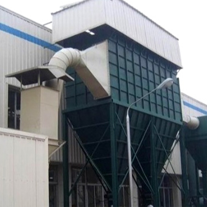 負圧逆吹き袋集塵機