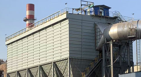 河南省済源鉄鋼の製鋼転炉の二次除塵